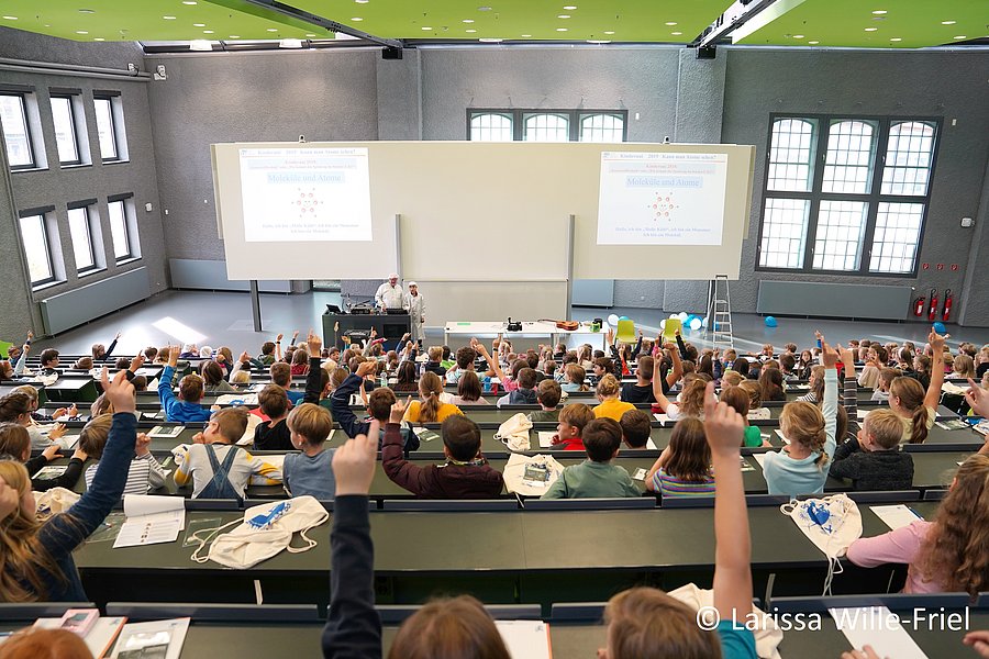 Kinderuni, TH Wildau, Hörsaal