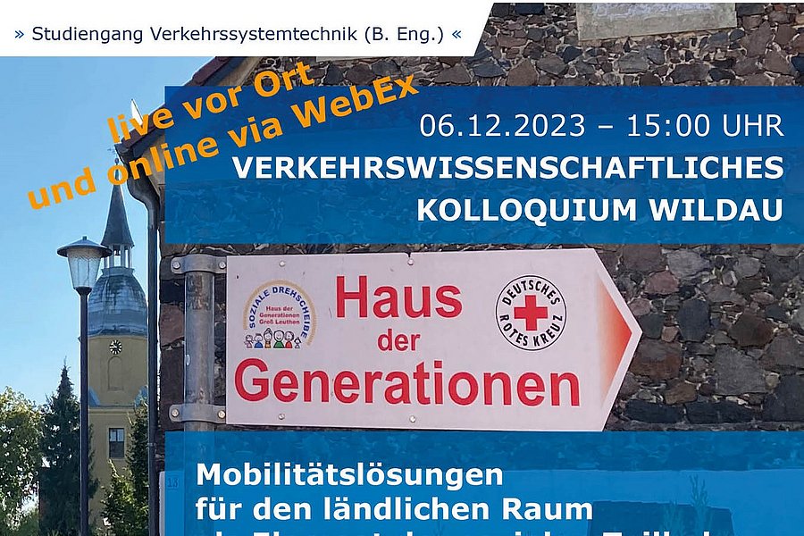 Mobilität, Verkehrswissenschaftliches Kolloquium, TH Wildau