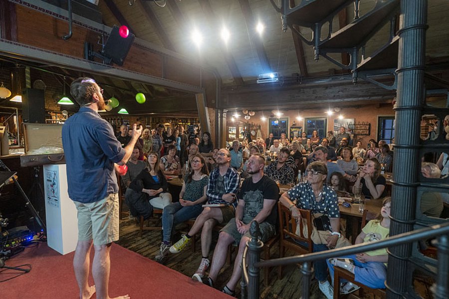 Brandenburger Science Slam, Slammer Alexander Leymann