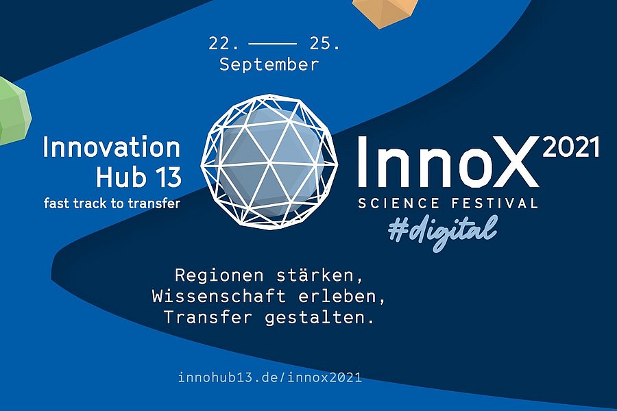 Das InnoX Science Festival findet vom 22. bis 25. September digital statt.