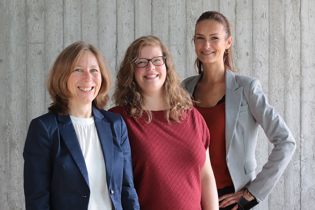Teambild der Koordinierungsstelle der Präsenzstellen der Hochschulen des Landes Brandenburg